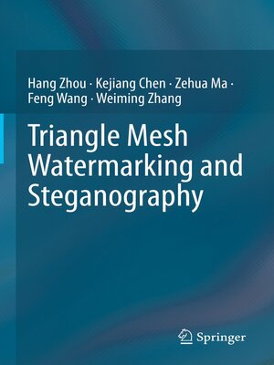 cover image of Triangle Mesh Watermarking and Steganography